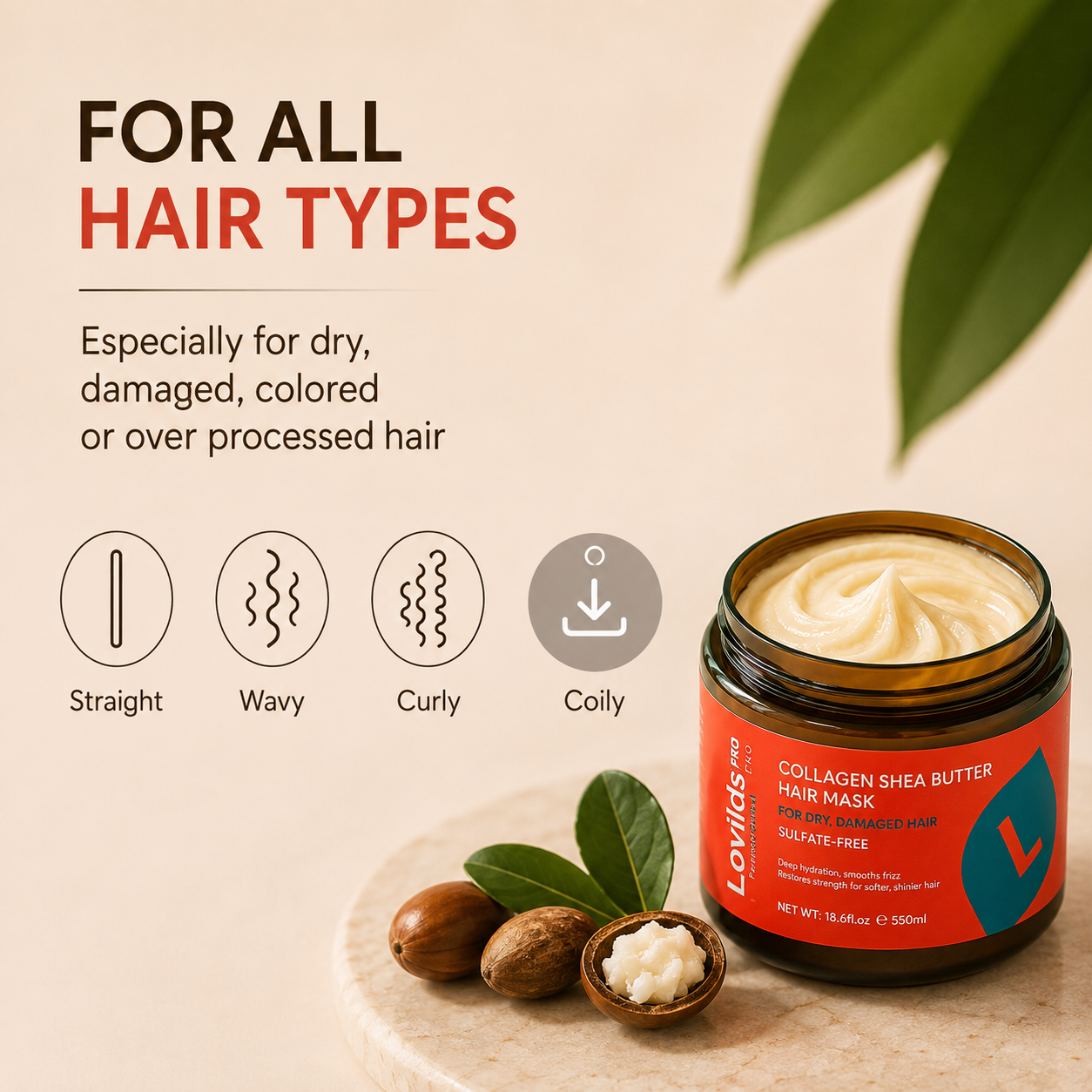 ✨LOVILDS Smooth, Silky Hair Starts With One Wash.