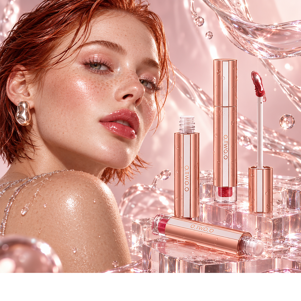 O.TWO.O watery color long-lasting mirror lip