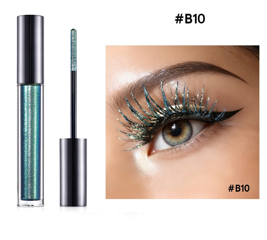 Chameleon Mascara: Colorful, Vegan, Lengthening, Diamond-Like Sparkle, Long-Lasting