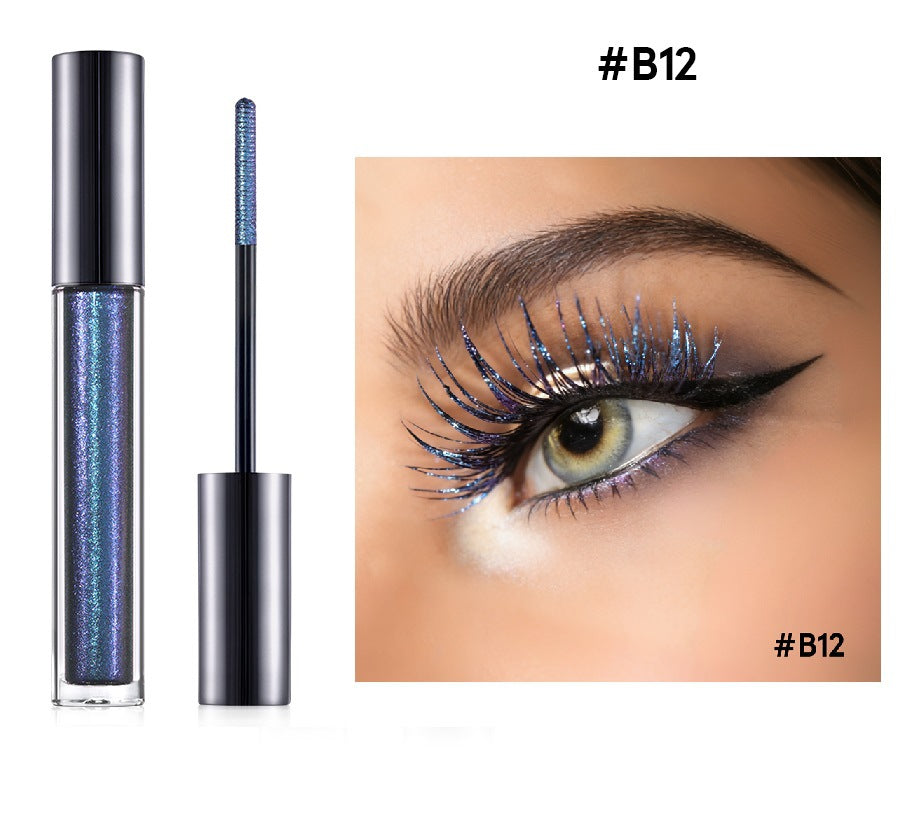 Chameleon Mascara: Colorful, Vegan, Lengthening, Diamond-Like Sparkle, Long-Lasting