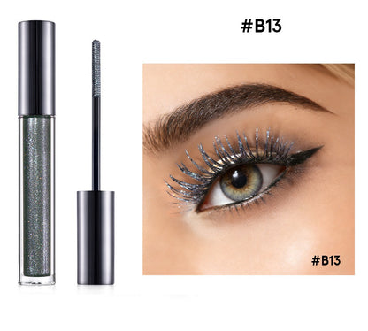 Chameleon Mascara: Colorful, Vegan, Lengthening, Diamond-Like Sparkle, Long-Lasting