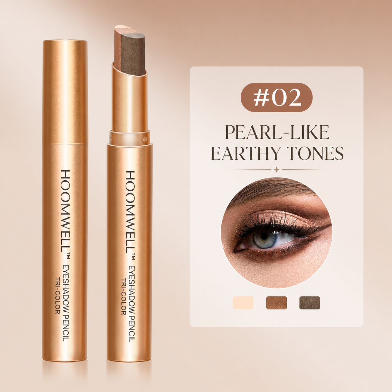 🔥3 Stunning Shades in One Easy-to-Use Eyeshadow Stick🔥