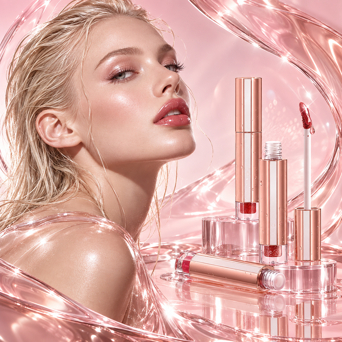 O.TWO.O watery color long-lasting mirror lip