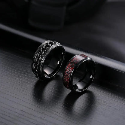 🔥70% OFF | LIMITED TIME🔥16Pcs Stainless Steel Fidget Rings