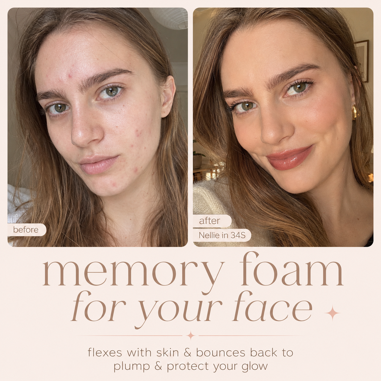 Limited Time BOGO Free🔥 Hydrating Foundation & Brush - Full Coverage Base + Free Buffing Brush