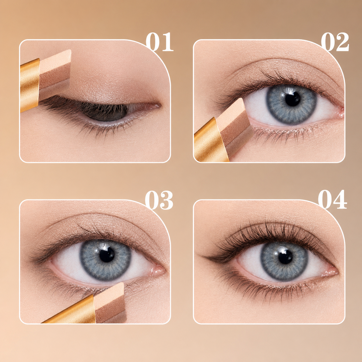 🔥3 Stunning Shades in One Easy-to-Use Eyeshadow Stick🔥