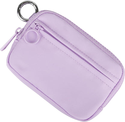 🔥70% OFF | LIMITED TIME🔥Mini Zip Card Case for Women with Clear ID Window, Lightweight Small Zipper Wallet,Portable Organizer