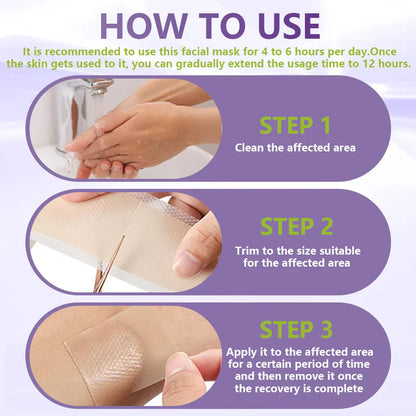 NESLEMY® Soluble Microneedle Botanical Skin Tag Removal Patch