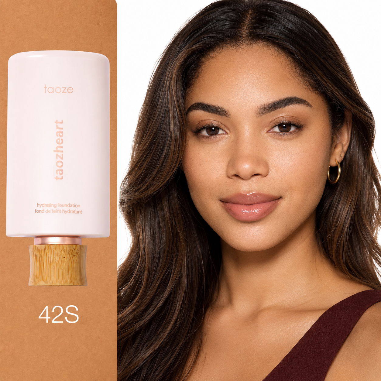 Limited Time BOGO Free🔥 Hydrating Foundation & Brush - Full Coverage Base + Free Buffing Brush