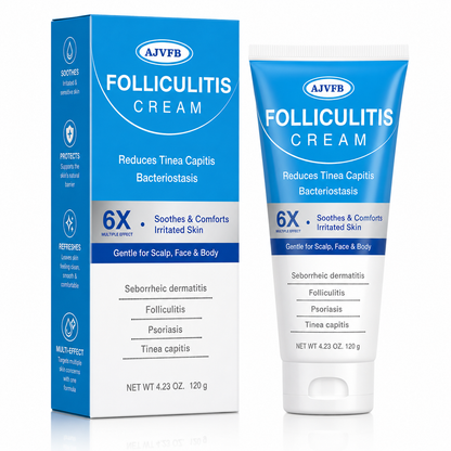 ✨Folliculitis Cream | Scalp, Face & Body Skin Relief Formula | 120g