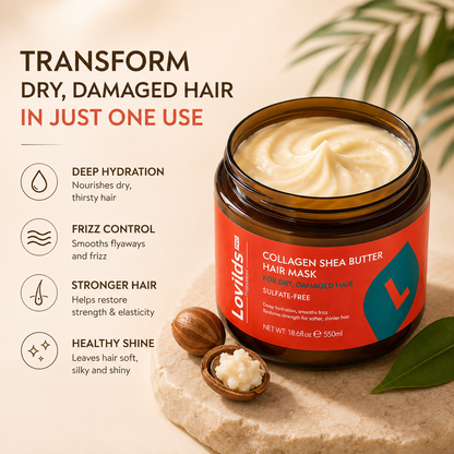✨LOVILDS Smooth, Silky Hair Starts With One Wash.