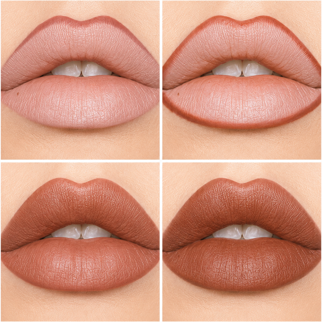 Chocolate-colored soft mist matte lip liner