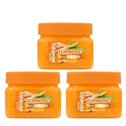 ✨ Turmeric Glow Scrub — Buff Away Dull, Rough Skin for a Softer, Smoother-Looking Glow 🧡