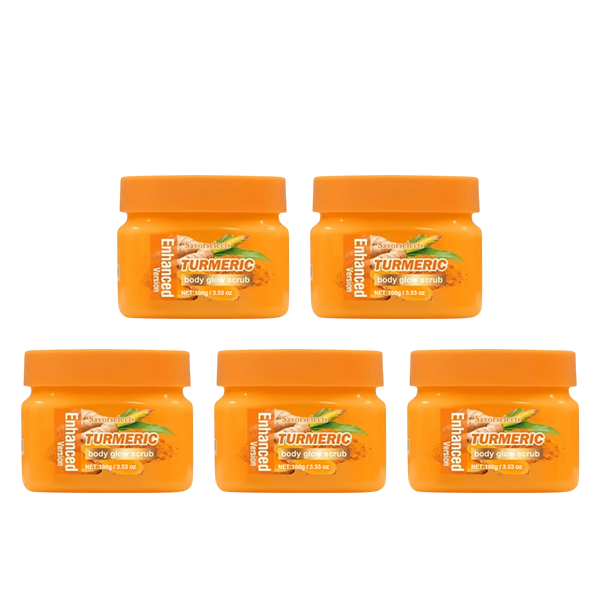 ✨ Turmeric Glow Scrub — Buff Away Dull, Rough Skin for a Softer, Smoother-Looking Glow 🧡