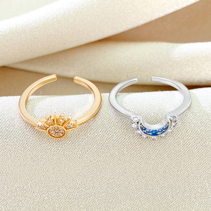 🔥Buy 1 Get 1 Free🔥CELESTIAL SUN AND MOON RING SET