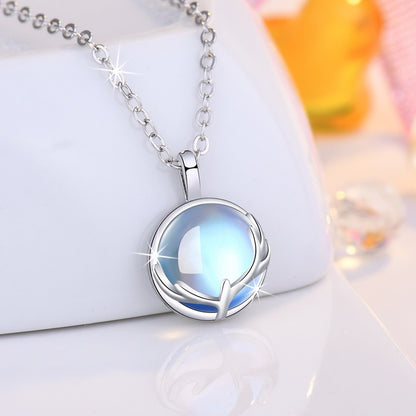 Luminous Antler Pendant – Nature-Inspired Magic