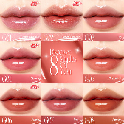 O.TWO.O watery color long-lasting mirror lip