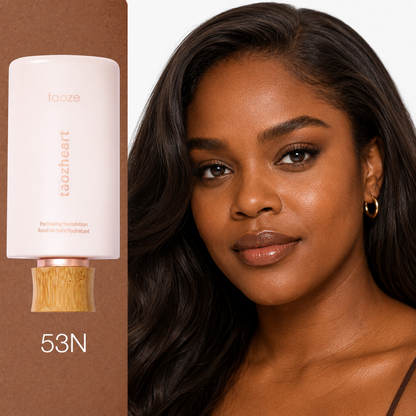 Limited Time BOGO Free🔥 Hydrating Foundation & Brush - Full Coverage Base + Free Buffing Brush