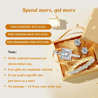 4.0ct Radiant Cut Stackable Bridal Ring Set of 4