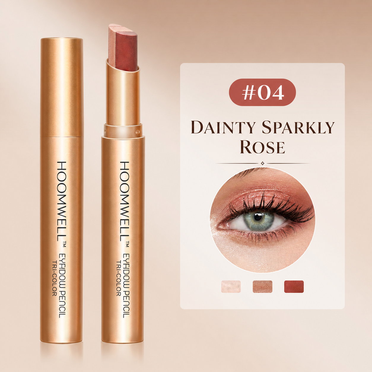 🔥3 Stunning Shades in One Easy-to-Use Eyeshadow Stick🔥