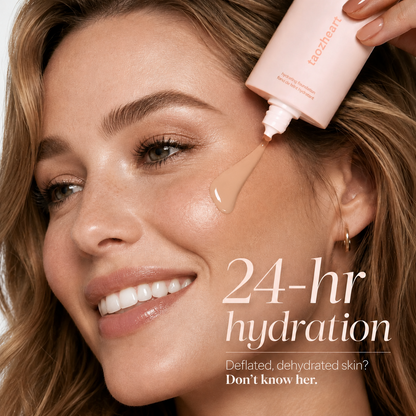 Limited Time BOGO Free🔥 Hydrating Foundation & Brush - Full Coverage Base + Free Buffing Brush