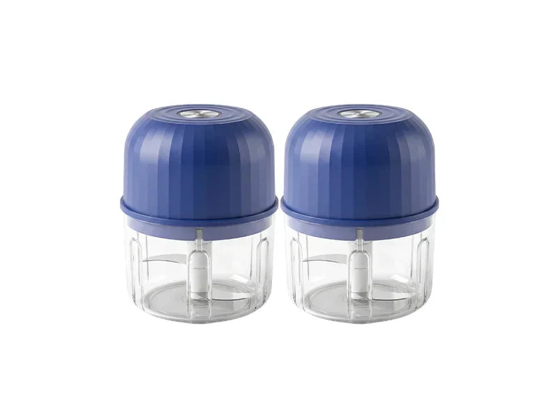 Cordless Multifunctional Mini Electric Food Processor, Wireless Portable Kitchen Chopper for Minced Meat, Garlic & Baby Puree, Fast Food Prep Kitchen Helper
