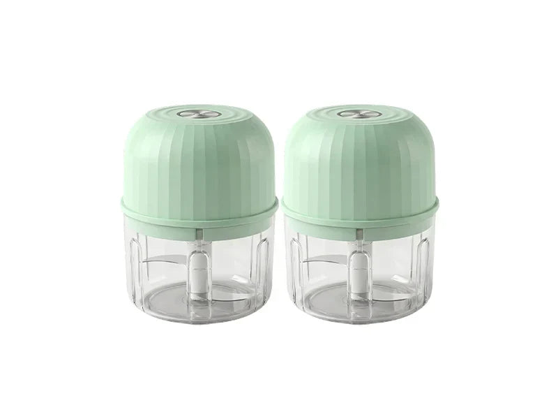Cordless Multifunctional Mini Electric Food Processor, Wireless Portable Kitchen Chopper for Minced Meat, Garlic & Baby Puree, Fast Food Prep Kitchen Helper