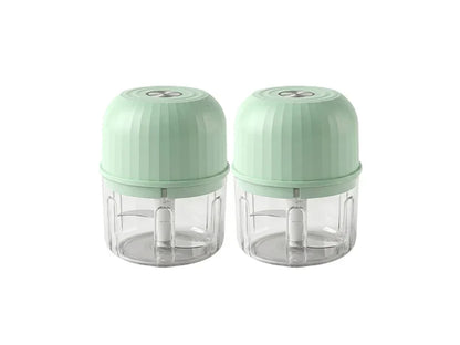 Cordless Multifunctional Mini Electric Food Processor, Wireless Portable Kitchen Chopper for Minced Meat, Garlic & Baby Puree, Fast Food Prep Kitchen Helper